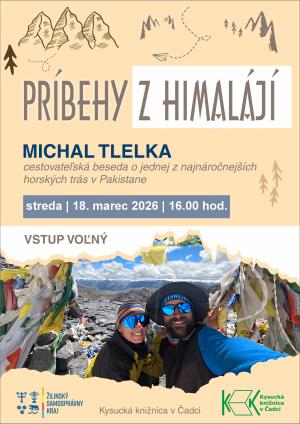 Pozvánka cestovateľskú besedu „Príbehy z Himalájí" 1